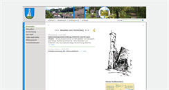 Desktop Screenshot of hoechen.de